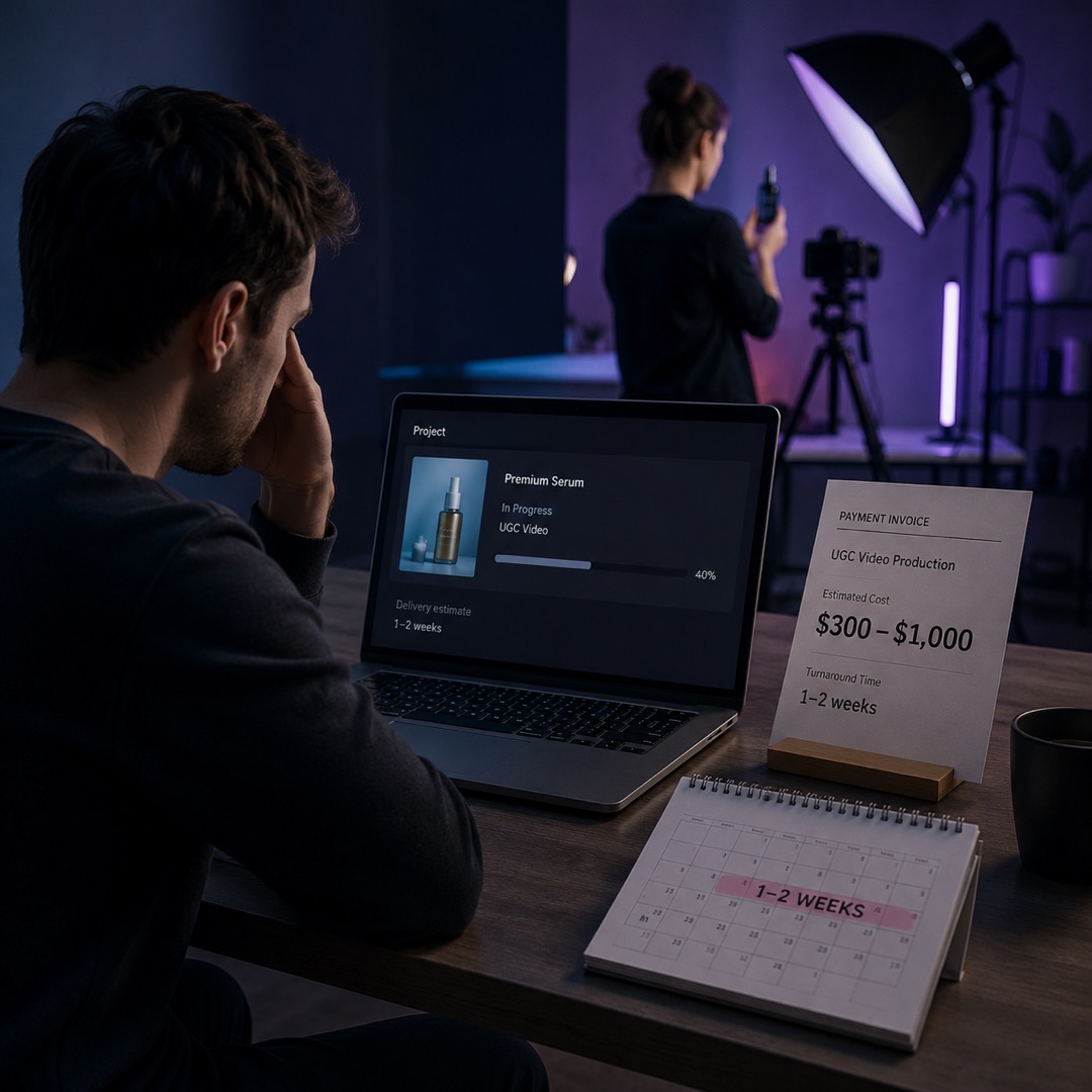 Paying UGC creators and waiting weeks
