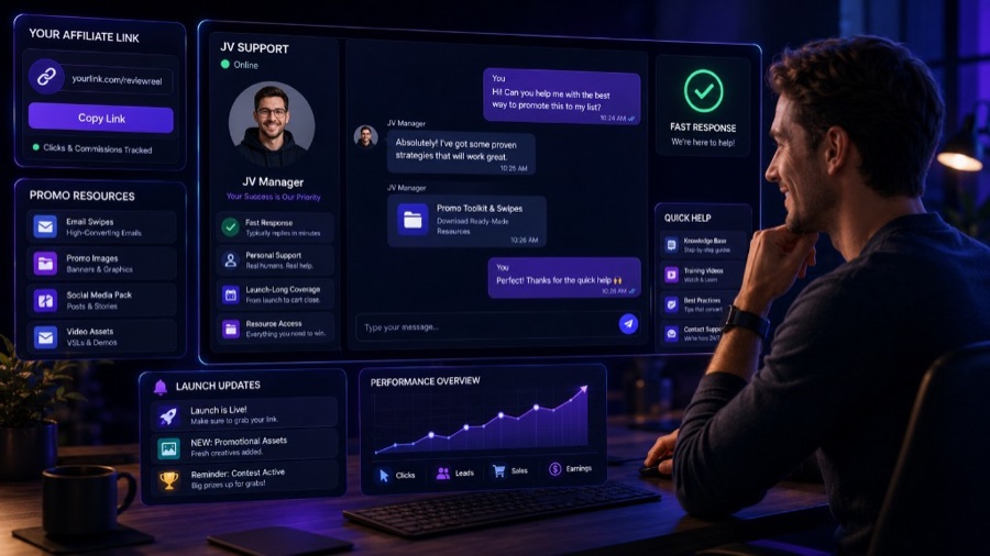 Fast, responsive JV support